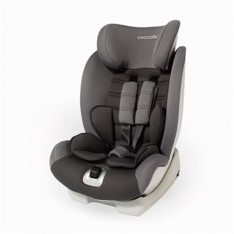 Scaun auto cu Isofix grupa 9-36 kg COCCOLLE Vela-Fix gri