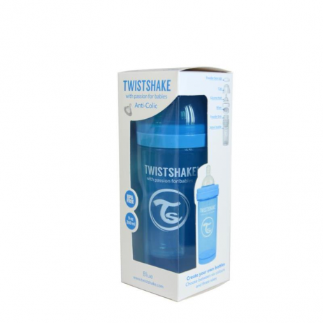 Biberon Twistshake Anti - Colici 260 ml Turcoaz