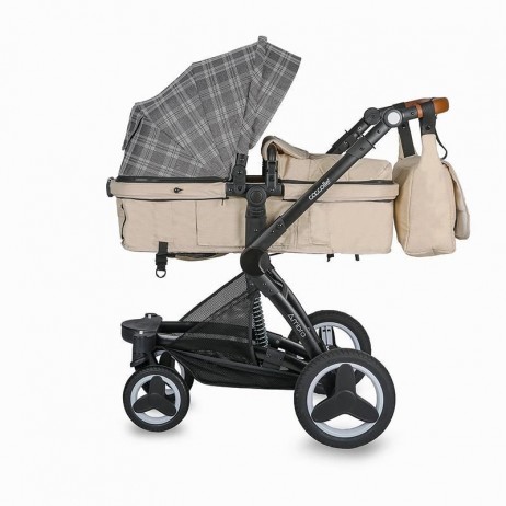 Carucior transformabil 3in1 Coccolle Ambra Safari Beige