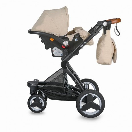 Carucior transformabil 3in1 Coccolle Ambra Safari Beige