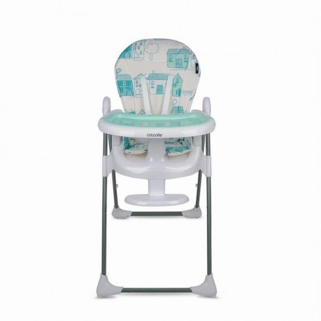 Scaun de luat masa Coccolle Fino Pastel Turquoise