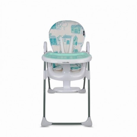 Scaun de luat masa Coccolle Fino Pastel Turquoise