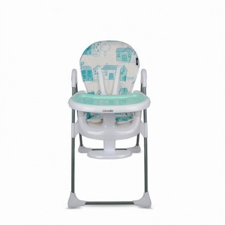 Scaun de luat masa Coccolle Fino Pastel Turquoise