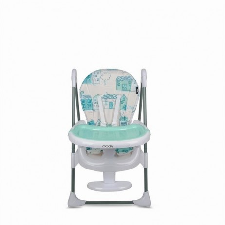 Scaun de luat masa Coccolle Fino Pastel Turquoise