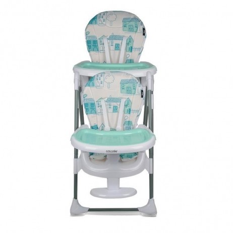 Scaun de luat masa Coccolle Fino Pastel Turquoise