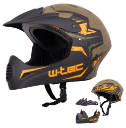 Downhill Helmet W-TEC Campanero Matte Green