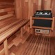 Sauna Exterioară inSPORTline Viduor 600 – lemn de cedru