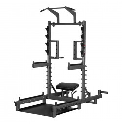 SMP01 MULTIFUNCTIONAL STAND WITH WEIGHTLIFTING AND HIP THRUST PLATFORM COMMERCIAL HMS