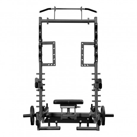 SMP01 MULTIFUNCTIONAL STAND WITH WEIGHTLIFTING AND HIP THRUST PLATFORM COMMERCIAL HMS
