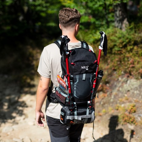 Rucsac drumetii Nils Camp Northlake NC1993 30L, Negru