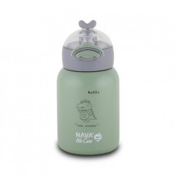 Sticla termoizolanta Nava We care 350ml verde