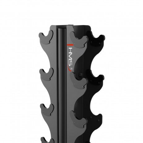 SET CHROMED DUMBBELLS CHD 2 x 1 - 8 KG (72 KG) + RACK STR36 HMS