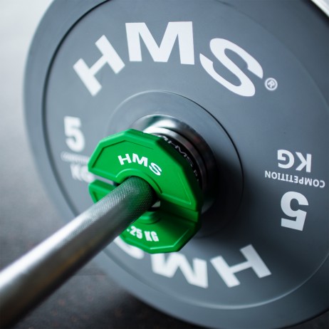 Set greutati cauciucate HMS TSN25 2x0.25 kg/35 mm