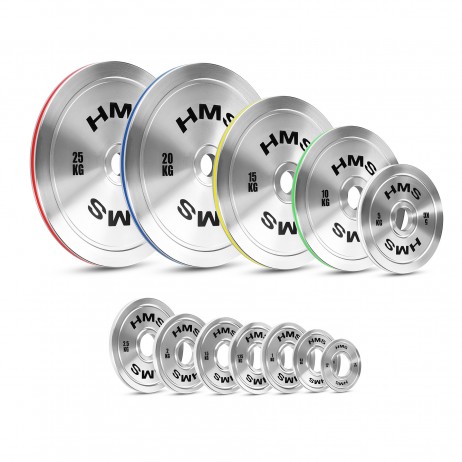 Greutate olimpica otel HMS TOS50 5 kg/50 mm