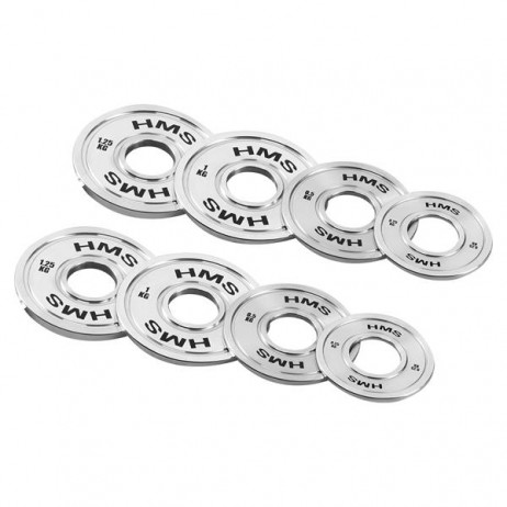 Set greutati olimpice otel HMS TOS 2 x 10 - 25 KG (140 KG)