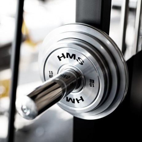 Set greutati olimpice otel HMS TOS 2 x 0.25 - 25 KG (168 KG)