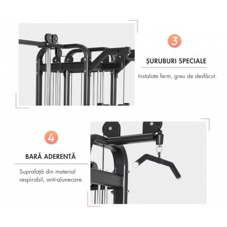 Aparat multifunctional Sportmann DGZ-7023, 8 statii