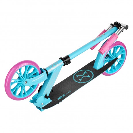 Trotineta pliabila Nils Extreme HM1302, 200 mm, Albastru