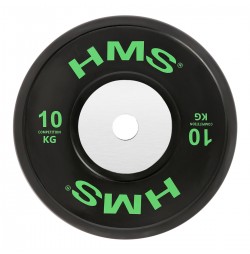 Greutate Bumper Plate 10 kg/51 mm HMS BTBR10