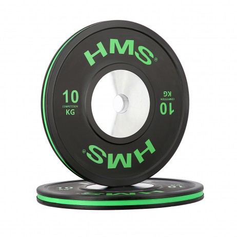 Greutate Bumper Plate 10 kg/51 mm HMS BTBR10