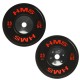 Set Greutati Bumper Plate 10 kg, 15 kg, 20 kg, 25 kg/51 mm HMS BTBR