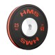 Set Greutati Bumper Plate 10 kg, 15 kg, 20 kg, 25 kg/51 mm HMS BTBR