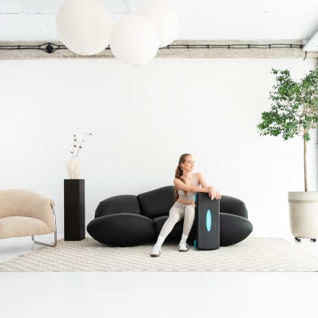 AS002 AEROBIC STEP HMS (black - mint) HMS