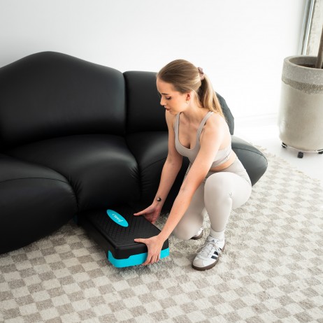 AS002 AEROBIC STEP HMS (black - mint) HMS