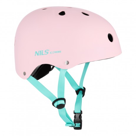Casca de protectie Nils Extreme MTW001-1, roz