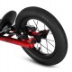Trotineta Nils Extreme WH10121 cu roti gonflabile 16/12'', negru/rosu