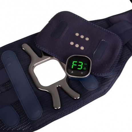 Centura masaj si incalzire inSPORTline Soncharge