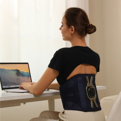 Centura masaj si incalzire inSPORTline Soncharge