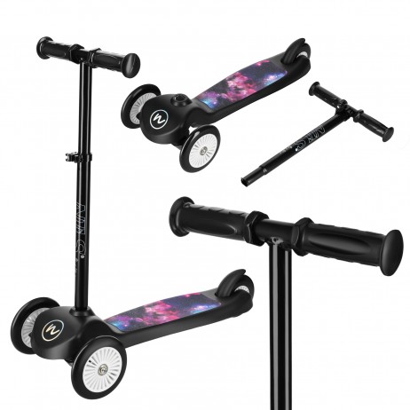 Trotineta cu 3 roti NILS FUN HLB1503 SPACE