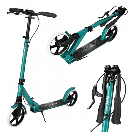 Trotineta NILS EXTREME HM185, 200 mm, Verde