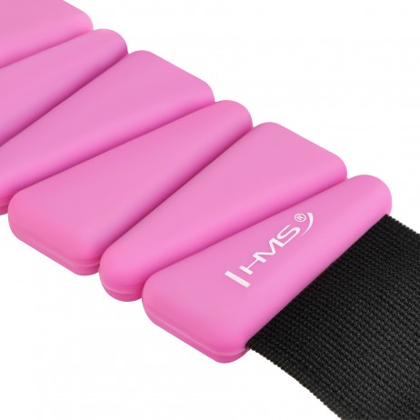 Greutati pentru incheieturi/ glezne HMS SNK01, 2x0.5 kg, Roz