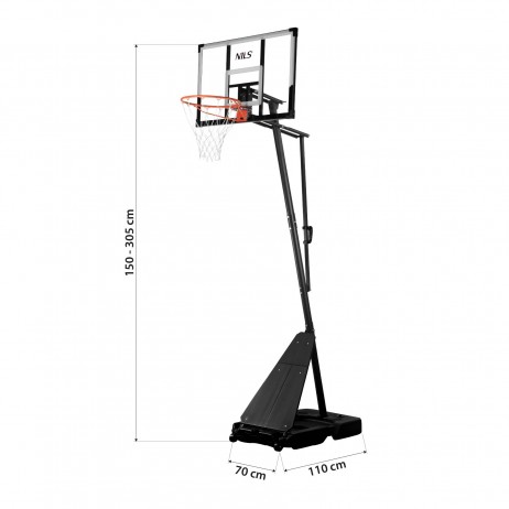 Cos baschet portabil Nils ZDK255