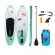 Paddle Board cu Accessorii inSPORTline Wavelet 9’6”, Verde