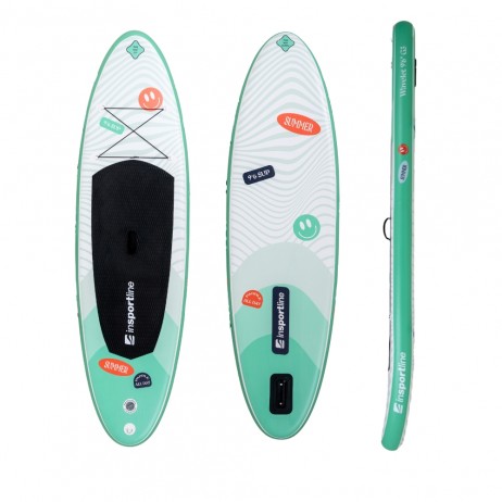 Paddle Board cu Accessorii inSPORTline Wavelet 9’6”, Albastru
