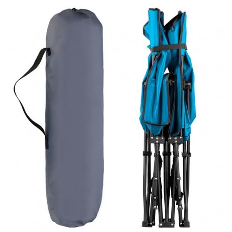 Pat pliabil camping Nils Camp NC2701 190 cm, Albastru