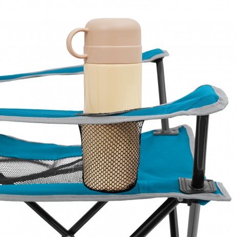 Scaun camping Nils Camp NC3302 TOURIST, Albastru-Gri