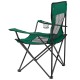 Scaun camping Nils Camp NC3302, Verde-Negru