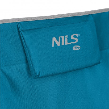 Scaun pliabil camping Nils Camp NC3306, Albastru-Gri