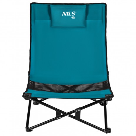 Scaun pliabil camping Nils Camp NC3306, Albastru-Gri