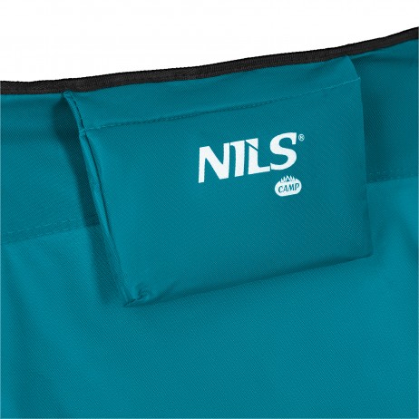 Scaun pliabil camping Nils Camp NC3306, Albastru-Gri