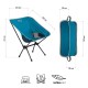 Scaun pliabil camping Nils Camp NC3320 ULTRA LIGHT, Albastru