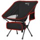 Scaun pliabil camping Nils Camp NC3320 ULTRA LIGHT, Negru