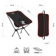 Scaun pliabil camping Nils Camp NC3320 ULTRA LIGHT, Negru