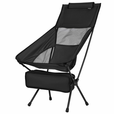 Scaun pliabil camping Nils Camp NC3321 ULTRA LIGHT, Negru