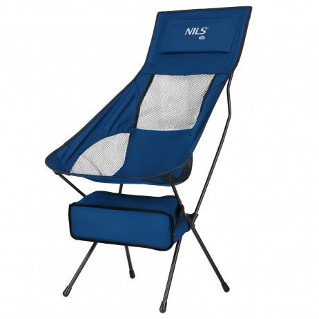 Scaun pliabil camping Nils Camping NC3322 ULTRA LIGHT, Albastru închis
