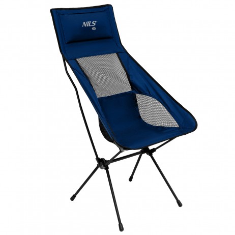 Scaun pliabil camping Nils Camping NC3322 ULTRA LIGHT, Albastru închis